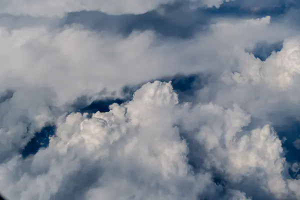 Cumulus, from above